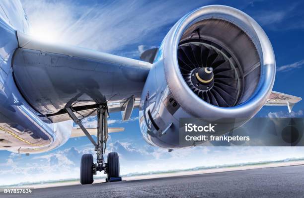 Jet Engine Stock Photo - Download Image Now - Aerospace Industry, Jet Engine, Air Vehicle