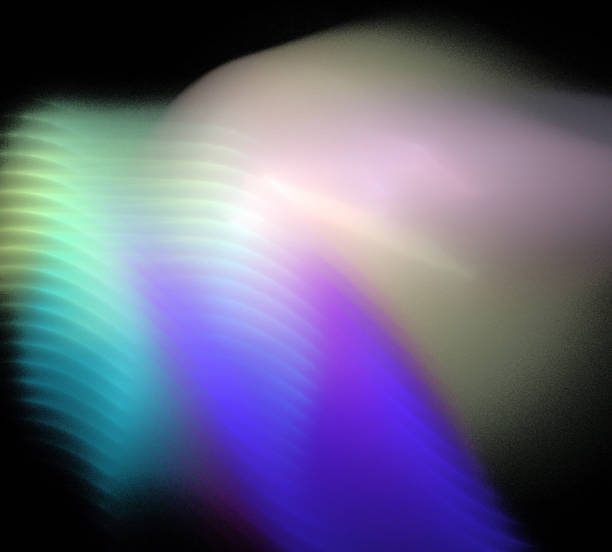 istock image of one Digital Fractal on Black Color 847867334