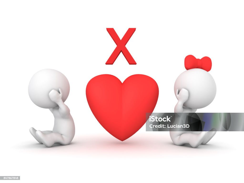 Ảnh Minh Họa 3d Mô Tả Các Vấn Đề Về Mối Quan Hệ Hoặc Chia Tay Hình ...