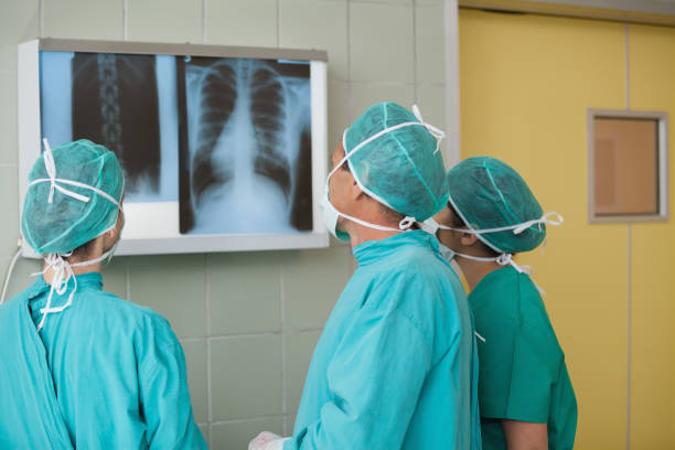 istock Medical team looking at a Xray 847871152