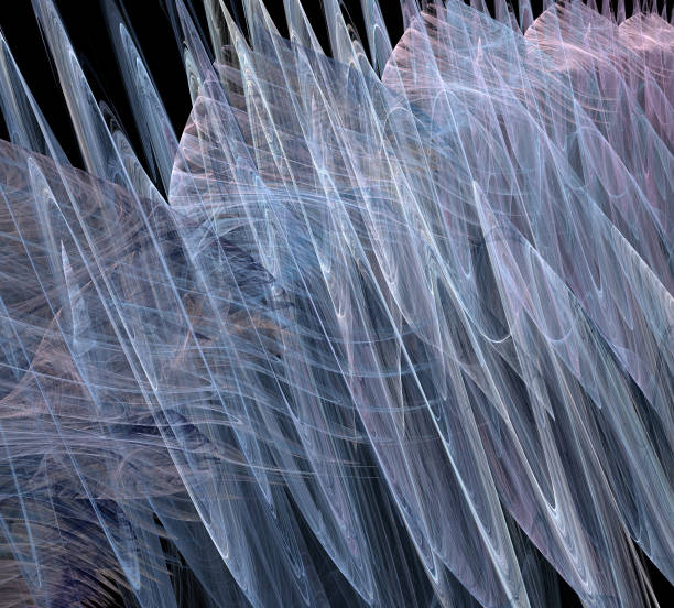 istock image of one Digital Fractal on Black Color 847876228