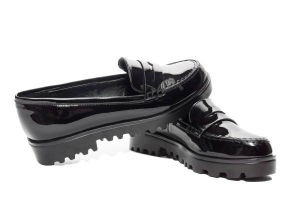 istock Female winter leather shoes 847890396