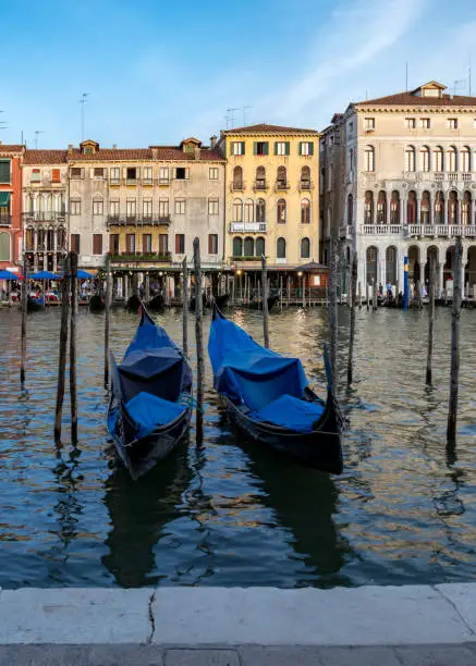 Photo of View across the Grand Canal in Venice Italy