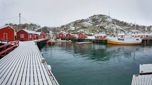 istock Nusfjord Lofoten Norway, winter time 847891442