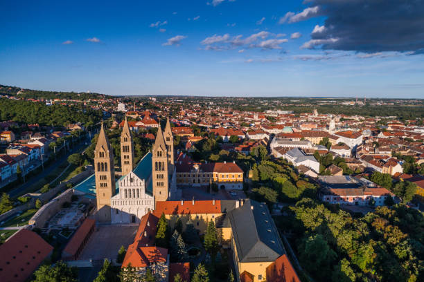 istock Pecs cityBird eye view 847912602