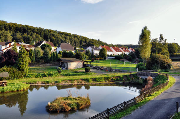 beautiful landscape from frankfurt