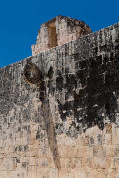 istock Mayan Ball Court Goal Right Angle 847959566