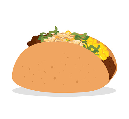 Ilustración de Dibujos Animados De Taco Alimentos México Diseño Aislado y más Vectores Libres de Derechos de Alimento - iStock Ilustración de Dibujos Animados De Taco Alimentos México Diseño Aislado y más Vectores Libres de Derechos de Alimento - iStock