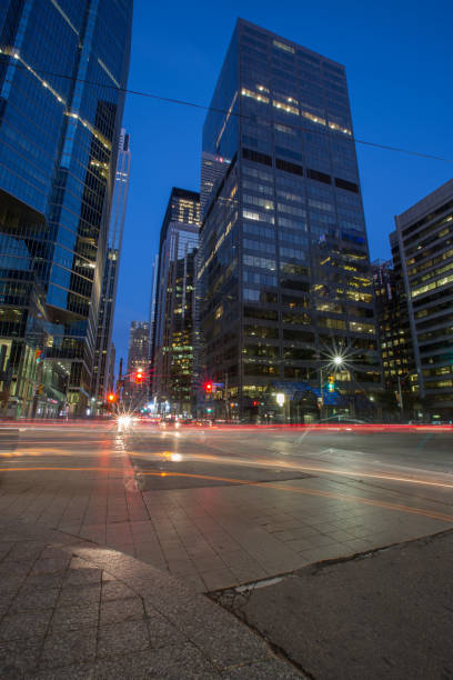 istock Downtown Toronto - Evening Long Exposure in the Financial District 847977754