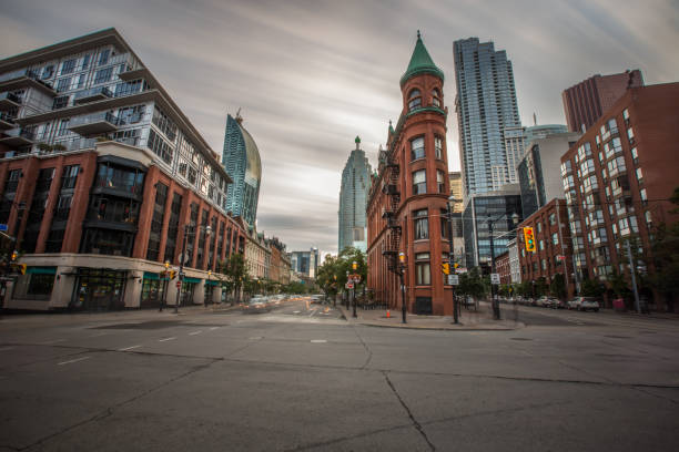 istock Downtown Toronto - Urban Long Exposure 847979806