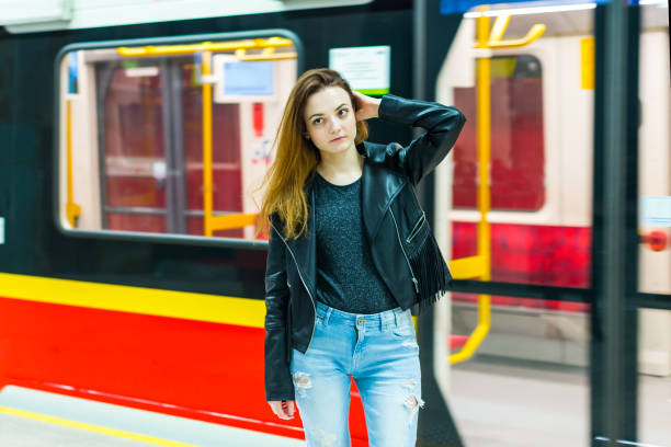 istock The girl near subway train 847989178