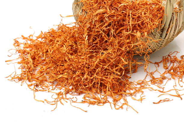 istock dried cordyceps militaris mushroom isolated on white background 847998742