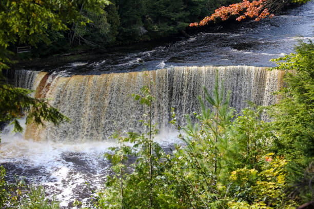 istock Tahquamenon Falls Paradise Michigan 848036758
