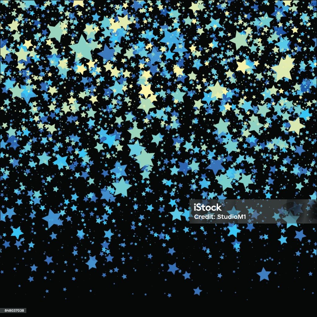 Random Star Background Vector Background With Stars Design Template Abstract Vector Illustration ...