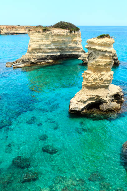 istock Faraglioni at Torre Sant Andrea, Italy 848039054