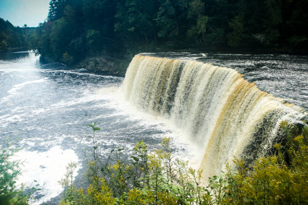 istock Tahquamenon Falls Paradise Michigan 848039194