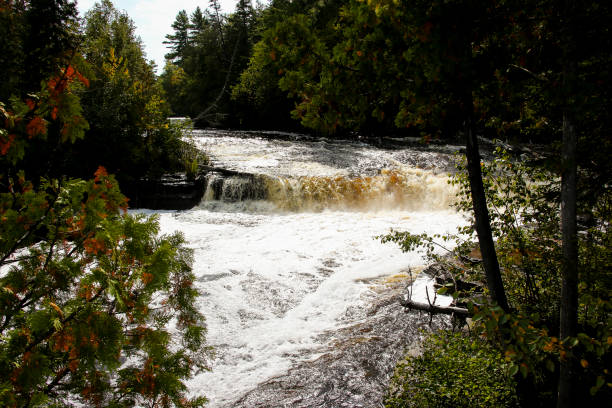 istock Tahquamenon Falls Paradise Michigan 848039842