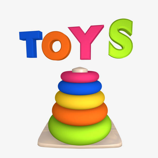 istock Lettering Toys with educational toys for toddlers 848043304
