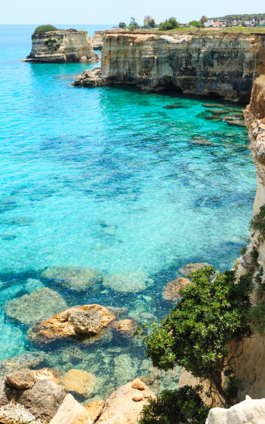 istock Faraglioni at Torre Sant Andrea, Italy 848046834