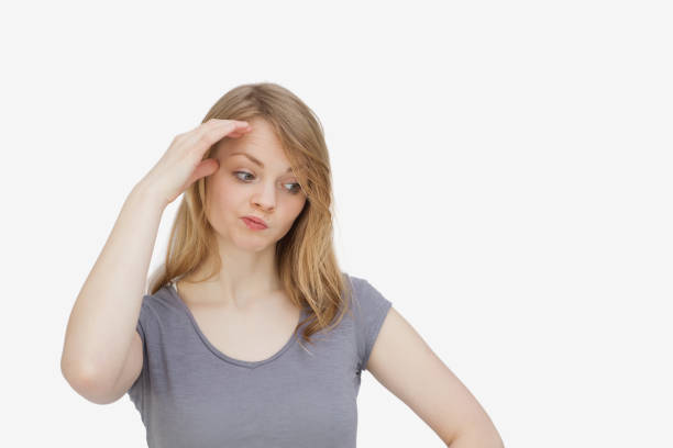 istock Woman being lost in thought 848051874