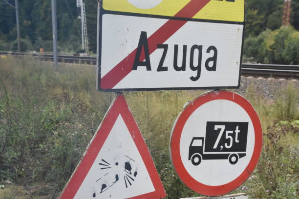 istock Road signs IN ROMANIA 848054388