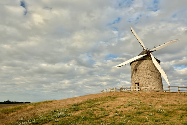 istock Windmill near Le Mont-Saint Michel 848078056