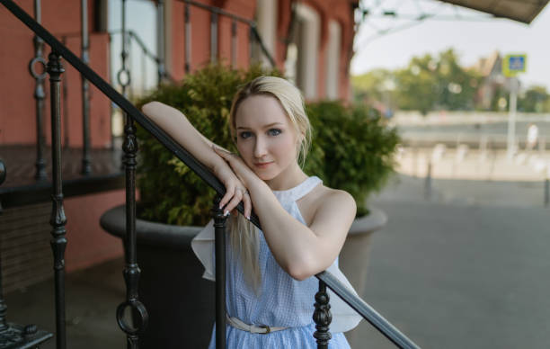 istock Portrait of young woman. 848078496