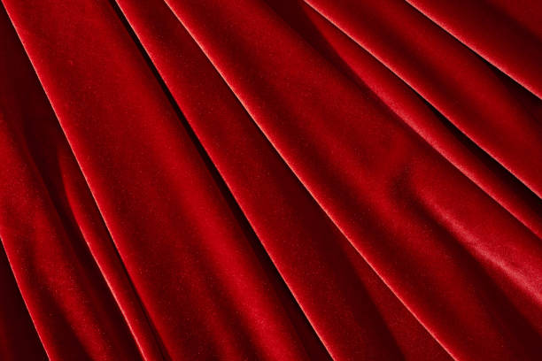istock red velvet textile for background or texture 848081510