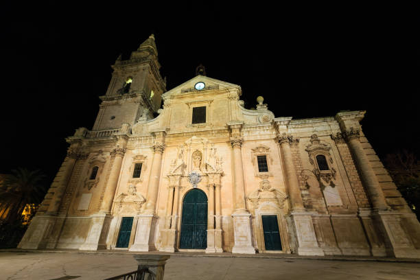 istock Night Ragusa town view, Sicily, Italy 848088838