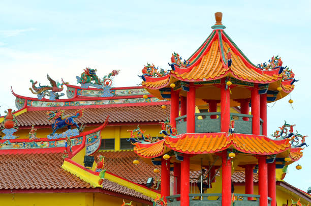 istock Chinese Temple in Sekinchan, Malaysia 848089608