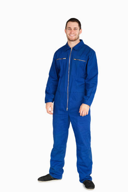 istock Smiling young mechanic in boiler suit 848106968
