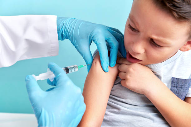 istock Pediatric doctor is vaccinating the child. 848109978