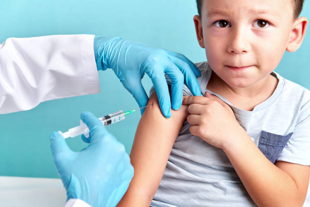 istock Pediatric doctor is vaccinating the child. 848110612