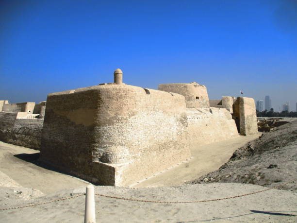 Bahrain Fort stock photo