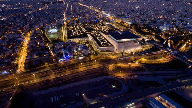 istock stavros niarchos foundation from above athens greece 848122852