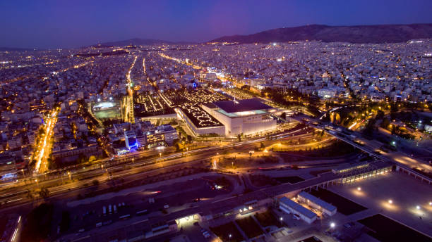 istock stavros niarchos foundation from above athens greece 848122860