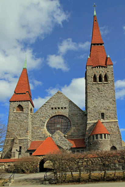 istock medieval cathedral in Tampere, Finland 848131776