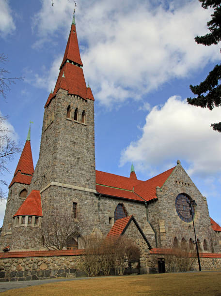 istock medieval cathedral in Tampere, Finland 848131894