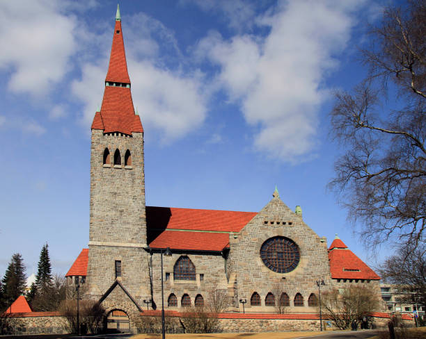 istock medieval cathedral in Tampere, Finland 848131986