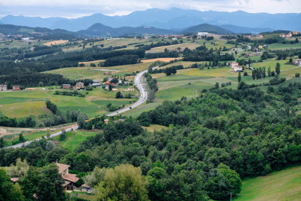 istock Summer landscape near Serramazzoni (Modena, Italy) 848153080