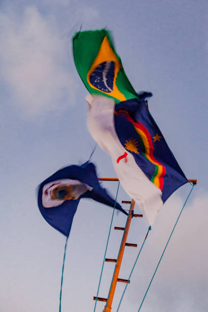 istock Flags Fernando de Noronha Brazil 848173126