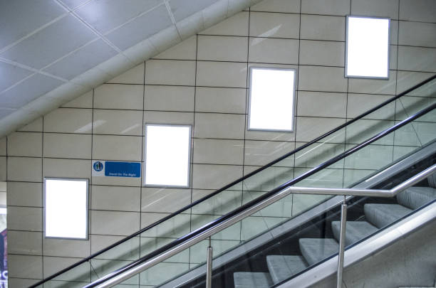 istock Blank billboard in subway station 848178460