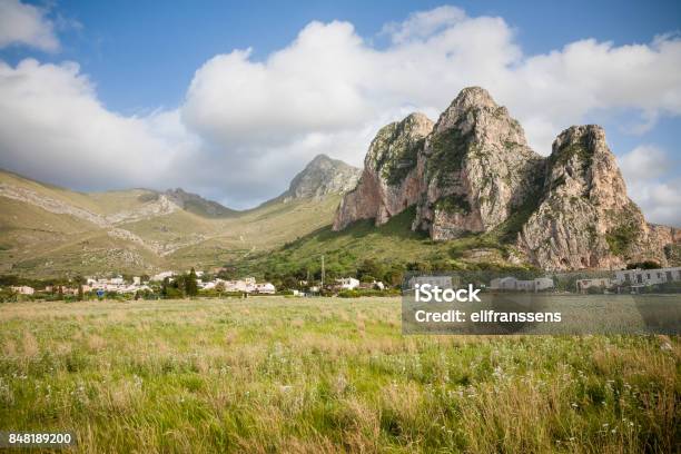 Macari Sicily Italy Stock Photo - Download Image Now - Agricultural Field, Building Exterior, Europe