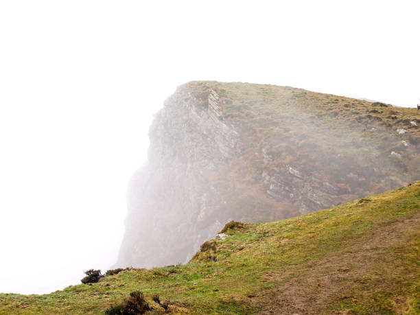 istock Mountain with fog in autumn 848191990