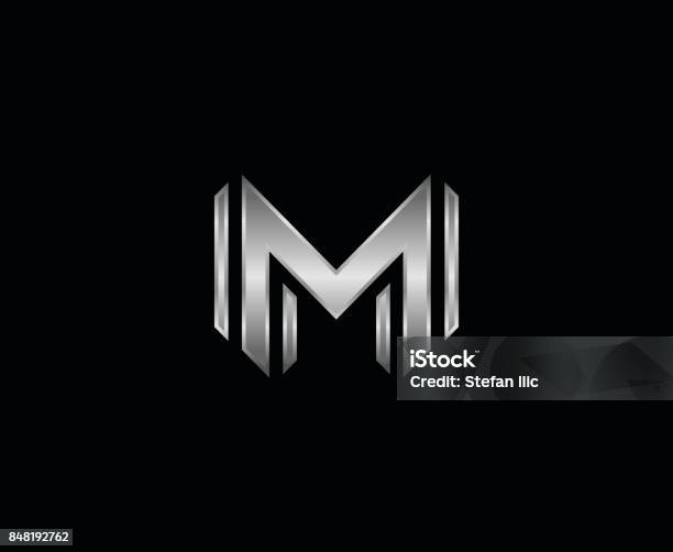 M Icon Stock Illustration - Download Image Now - Logo, Letter M, Insignia