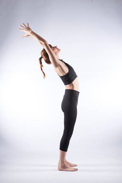 istock A pilates teacher streching her body 848199354