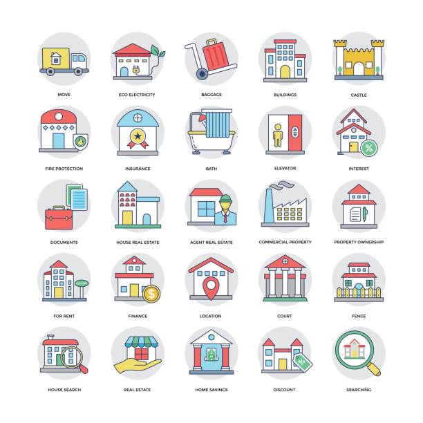 4,500+ Commercial Real Estate Icons Illustrations, Royalty-Free Vector ...