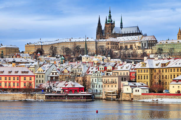 istock View of Prague at winter over Vltava river 848227748