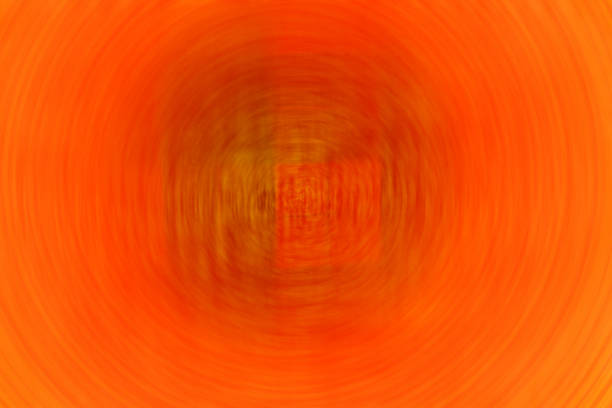 the bright orange with radial blurred  background