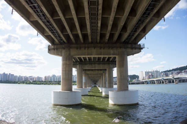 under Cheonho Bridge, Republic of Korea